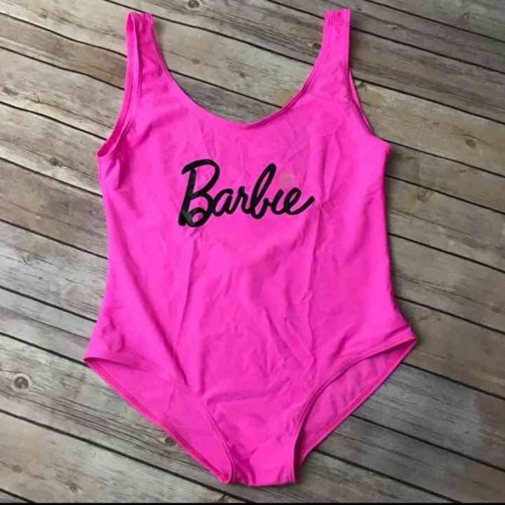 Barbie Pink One Piece Swimsuit